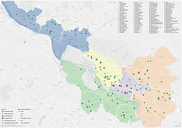 Schulstandorte in der Stadtgemeinde Bremen